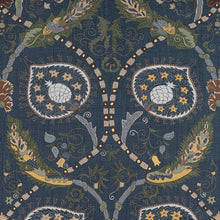 Load image into Gallery viewer, Set of Two Made to Order Thibaut Lewis Side Drapery Panels