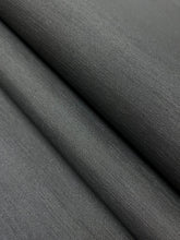 Load image into Gallery viewer, Designer Charcoal Grey Faux Silk Vegan Faux Leather Upholstery Vinyl STA 5143