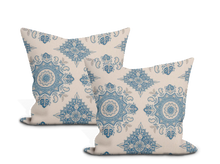 Load image into Gallery viewer, Schumacher Montecito Medallion Pillow Cover