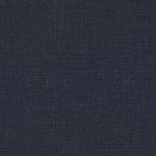 Load image into Gallery viewer, Shimmery Navy Blue Faux Linen Upholstery Drapery Fabric