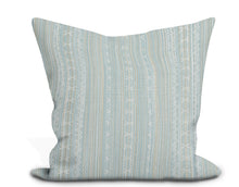 Load image into Gallery viewer, Thibaut Charter Stripe Embroidery Pillow