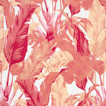Load image into Gallery viewer, Set of Two Made to Order Thibaut Travelers Palm Side Drapery Panels