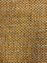 Load image into Gallery viewer, Designer Brown Seafoam MCM Mid Century Modern Tweed Upholstery Fabric WHS 4652