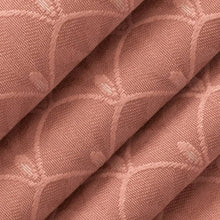 Load image into Gallery viewer, Heavy Duty Art Deco Fan Dusty Rose Upholstery Drapery Fabric