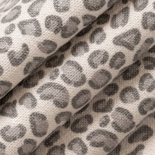 Load image into Gallery viewer, Heavy Duty Cream Grey Cheetah Ocelot Animal Pattern Upholstery Fabric