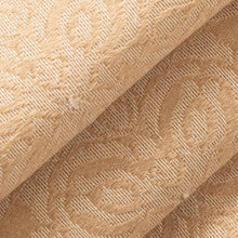 Load image into Gallery viewer, Heavy Duty Damask Medallion Honey Beige Upholstery Drapery Fabric