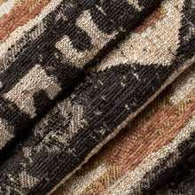 Load image into Gallery viewer, Heavy Duty Brown Beige Black Mudcloth Ethnic Geometric Upholstery Fabric