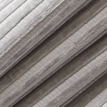 Load image into Gallery viewer, Heavy Duty Fade Resistant Nickel Grey Corduroy Upholstery Fabric