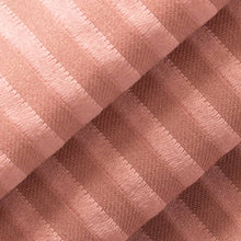 Load image into Gallery viewer, Heavy Duty Victorian Stripe Dusty Rose Upholstery Drapery Fabric