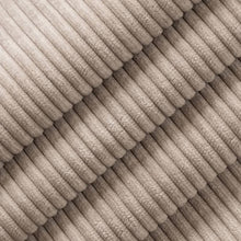 Load image into Gallery viewer, Heavy Duty Fade Resistant Stone Taupe Corduroy Upholstery Fabric