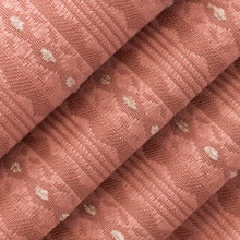 Load image into Gallery viewer, Heavy Duty Victorian Stripe Dusty Rose Upholstery Drapery Fabric