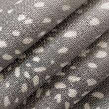 Load image into Gallery viewer, Heavy Duty Grey Cream Fawn Animal Pattern Upholstery Fabric