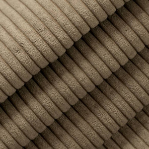 Heavy Duty Fade Resistant Cedar Brown Corduroy Upholstery Fabric