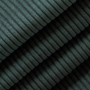 Heavy Duty Fade Resistan Forest Green Corduroy Upholstery Fabric