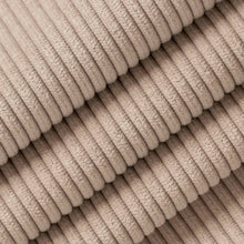 Load image into Gallery viewer, Heavy Duty Fade Resistant Sand Beige Corduroy Upholstery Fabric