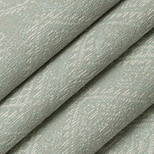 Load image into Gallery viewer, Stain Resistant Crypton Seafoam Aqua Taupe Cream Abstract Upholstery Drapery Fabric