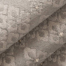 Load image into Gallery viewer, Heavy Duty Damask Diamond Sage Grey Upholstery Drapery Fabric