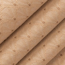 Load image into Gallery viewer, Heavy Duty Small Art Deco Fan Honey Beige Upholstery Drapery Fabric