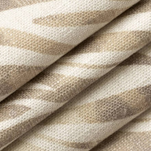 Load image into Gallery viewer, Heavy Duty Cream Mustard Taupe Animal Pattern Upholstery Fabric
