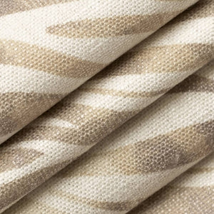 Heavy Duty Cream Mustard Taupe Animal Pattern Upholstery Fabric
