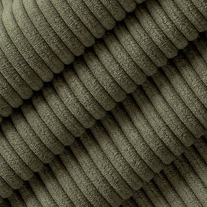 Heavy Duty Fade Resistan Moss Green Corduroy Upholstery Fabric