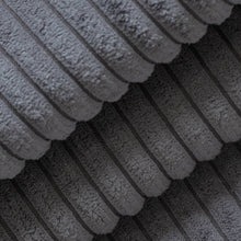 Load image into Gallery viewer, Heavy Duty Fade Resistan Midnight Blue Corduroy Upholstery Fabric