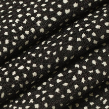 Load image into Gallery viewer, Heavy Duty Black Cream Small Dot Cheetah Animal Pattern Upholstery Fabric