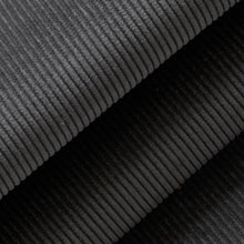 Load image into Gallery viewer, Heavy Duty Fade Resistan Black Corduroy Upholstery Fabric