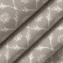 Load image into Gallery viewer, Heavy Duty Floral Diamond Sage Grey Upholstery Drapery Fabric