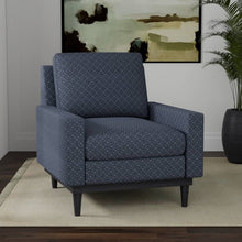 Load image into Gallery viewer, Heavy Duty Victorian Medallion Navy Blue Upholstery Drapery Fabric