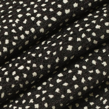 Load image into Gallery viewer, Black White Small Cheetah Upholstery Fabric