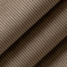 Load image into Gallery viewer, Heavy Duty Fade Resistant Mushroom Brown Corduroy Upholstery Fabric