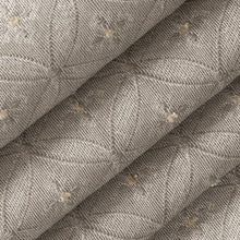 Load image into Gallery viewer, Heavy Duty Victorian Medallion Sage Grey Upholstery Drapery Fabric