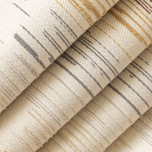 Load image into Gallery viewer, Heavy Duty Fade Resistant Cream Mustard Gold Grey Brown Abstract Geometric Upholstery Fabric
