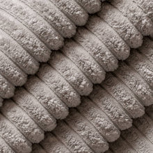 Load image into Gallery viewer, Heavy Duty Fade Resistant Fossil Grey Corduroy Upholstery Fabric
