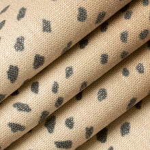 Load image into Gallery viewer, Heavy Duty Beige Black Fawn Animal Pattern Upholstery Fabric