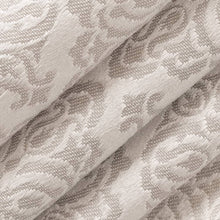 Load image into Gallery viewer, Heavy Duty Damask Medallion Light Grey Taupe Upholstery Drapery Fabric