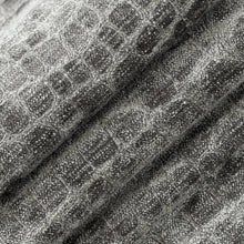 Load image into Gallery viewer, Heavy Duty Grey Alligator Reptile Chenille Animal Pattern Upholstery Fabric