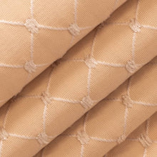 Load image into Gallery viewer, Heavy Duty Tufted Diamond Honey Beige Upholstery Drapery Fabric