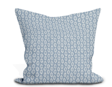 Load image into Gallery viewer, Custom Pillow Cover in Thibaut Perry in Powder - One Side