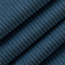 Load image into Gallery viewer, Heavy Duty Fade Resistan Cornflower Blue Corduroy Upholstery Fabric