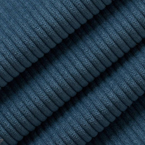 Heavy Duty Fade Resistan Cornflower Blue Corduroy Upholstery Fabric