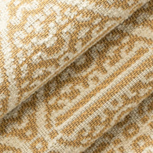 Load image into Gallery viewer, Heavy Duty Fade Resistant Mustard Gold Cream Geometric Upholstery Fabric