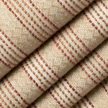 Load image into Gallery viewer, Heavy Duty Beige Red Orange Ethnic Geometric Upholstery Fabric