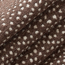 Load image into Gallery viewer, Heavy Duty Brown Off White Small Dot Cheetah Animal Pattern Upholstery Fabric