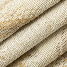 Load image into Gallery viewer, Heavy Duty Fade Resistant Cream Mustard Grey Beige Paisley Upholstery Fabric