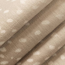 Load image into Gallery viewer, Heavy Duty Cream Beige Fan Animal Pattern Upholstery Fabric
