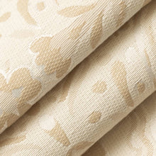 Load image into Gallery viewer, Heavy Duty Yellow Beige Damask Upholstery Fabric
