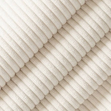 Load image into Gallery viewer, Heavy Duty Fade Resistant Cream Corduroy Upholstery Fabric