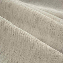 Load image into Gallery viewer, 116” Wide Semi Sheer Grey Open Weave Drapery Fabric FB